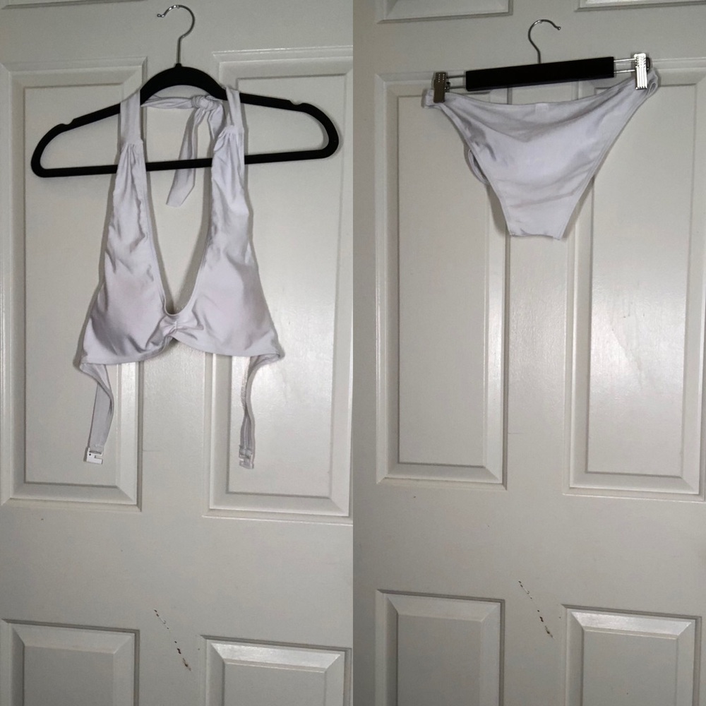 White bikini